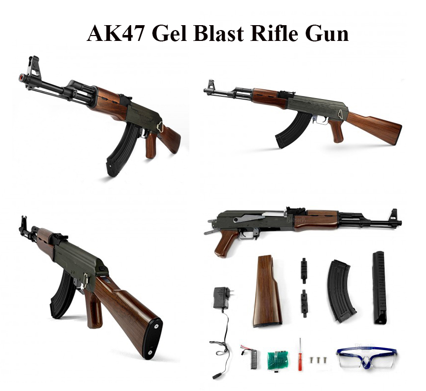 REN XIANG AK102 AK47 Water Gel Blast Toy Rifle Gun – TradeMaster Ltd